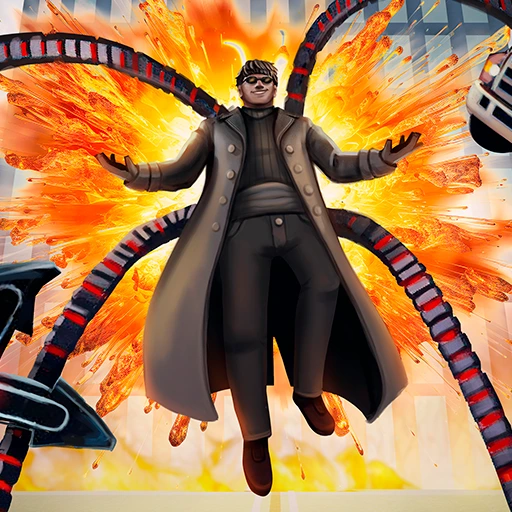App icon of Superhero Crime Open World War by Crime Sandbox Studio